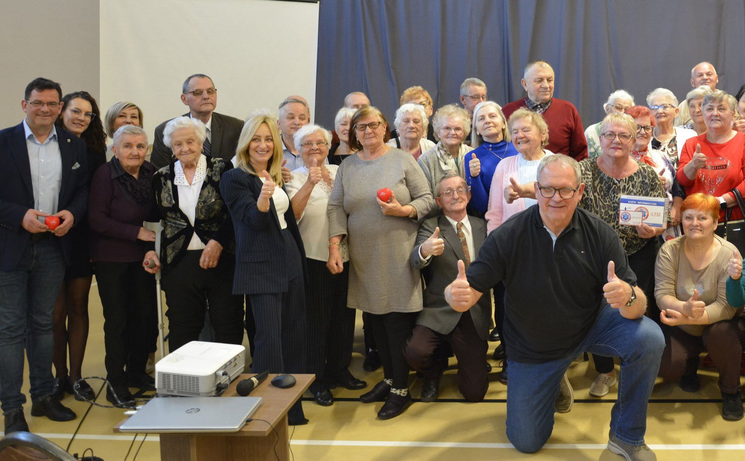 Sylwia Bielawska i Rafał Kubacki edukowali seniorów z gminy Strzegom [FOTO] 