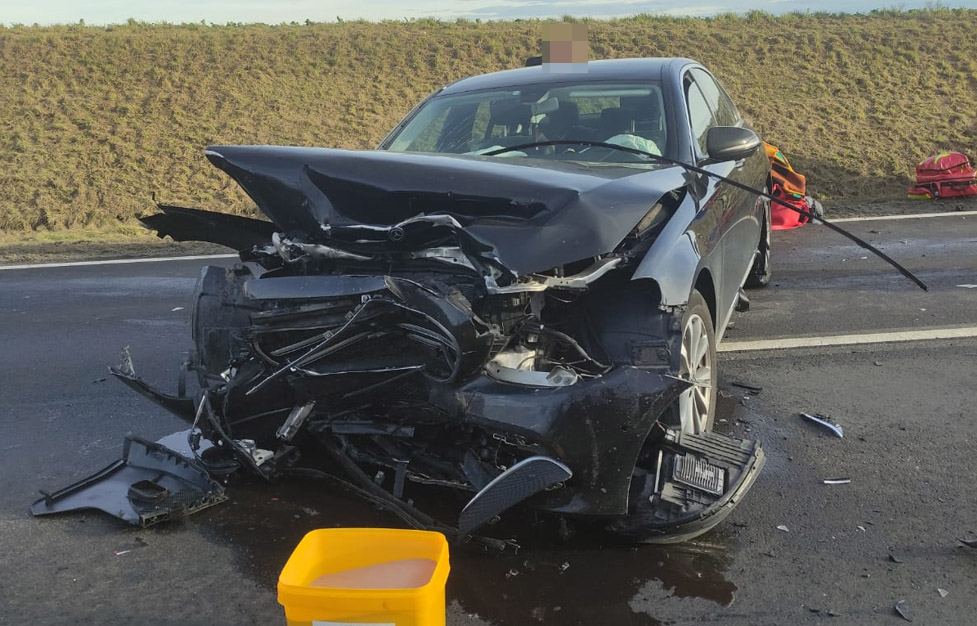 Poważny wypadek pod Strzegomiem [FOTO] 