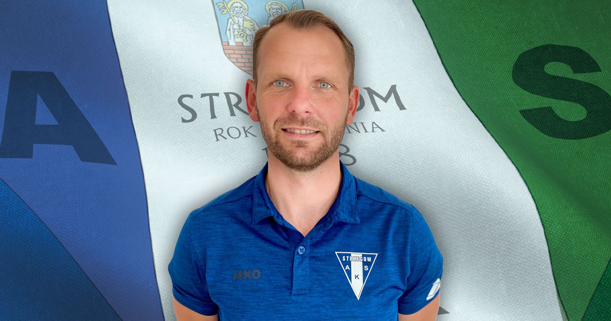 Marcin Dobrowolski trenerem pierwszego zespołu piłkarzy w Strzegomiu  
