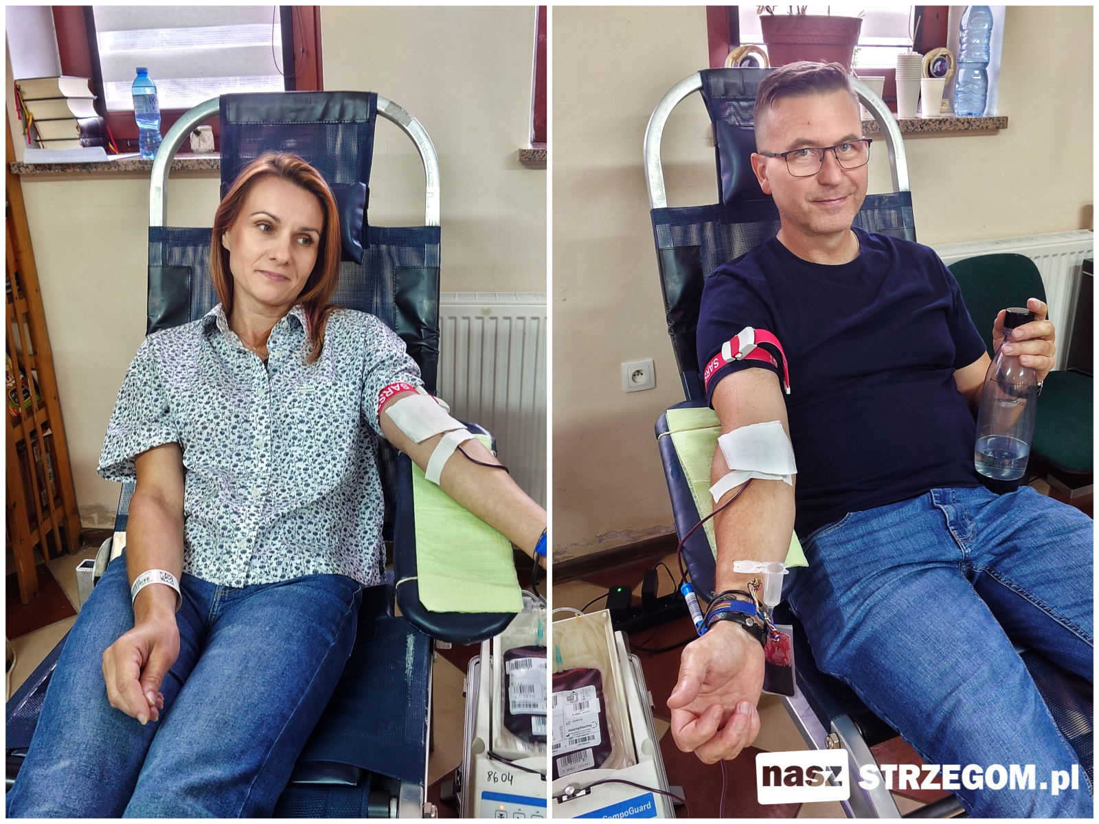 Strzegomscy krwiodawcy znów stanęli na wysokości zadania. Oddali już blisko 67 litrów krwi od początku roku [FOTO] 