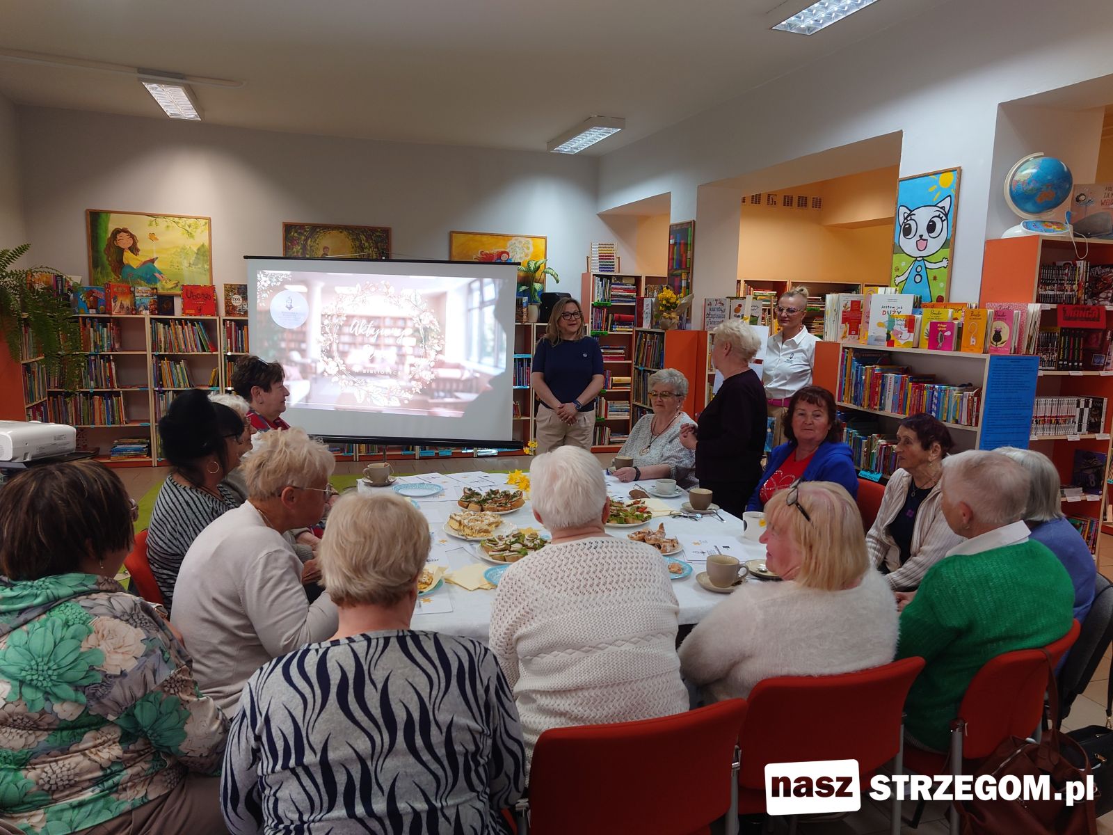 Film, który zatrzymał czas. Wzruszające spotkanie w strzegomskiej bibliotece [FOTO] 