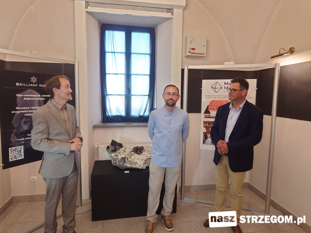 Unikalne minerały na start Święta Granitu – ruszyła wystawa „Skarby Ziemi Strzegomskiej” [FOTO] 