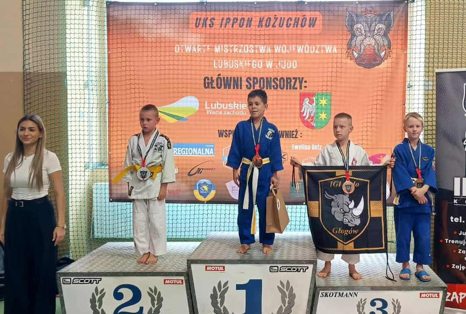 Judocy z gminy Strzegom sięgnęli po cztery medale, w tym złoto! [FOTO] 
