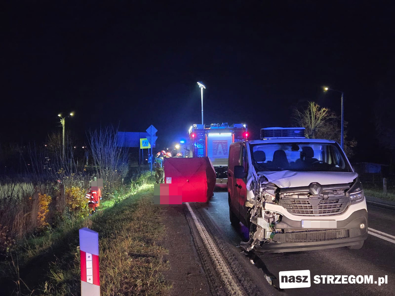 Ruszyło śledztwo po tragicznym wypadku w Strzegomiu  