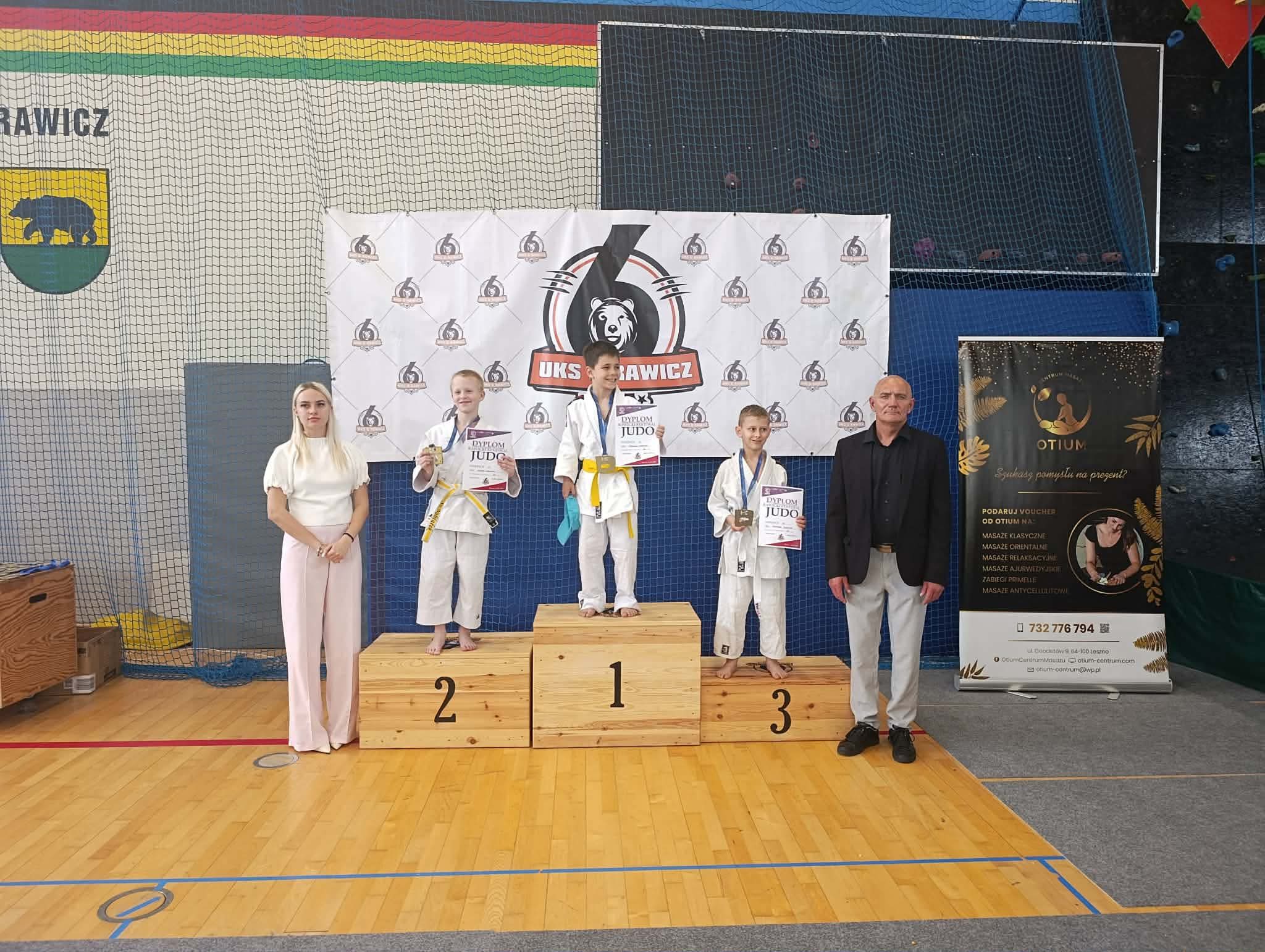 Strzegomscy judocy przywieźli pięć medali z Rawicza [FOTO] 