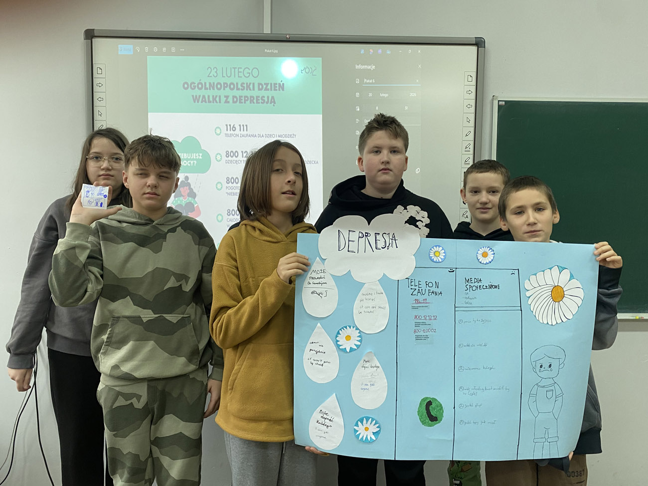 Profilaktyka po angielsku z uczniami ze Stanowic [FOTO] 