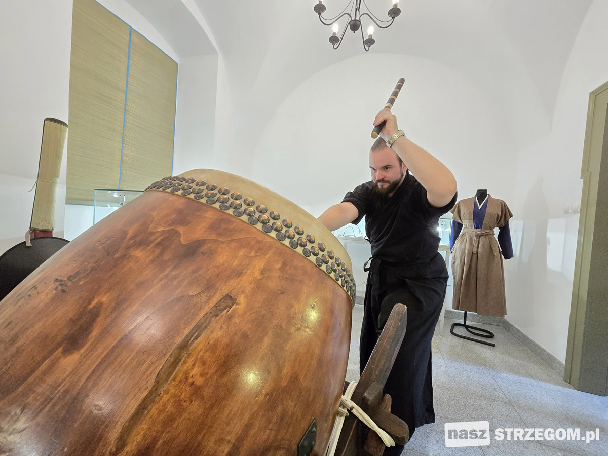 W strzegomiu powstaje muzeum japońskie. Właśnie trafił do niego bęben Taiko [FOTO] 