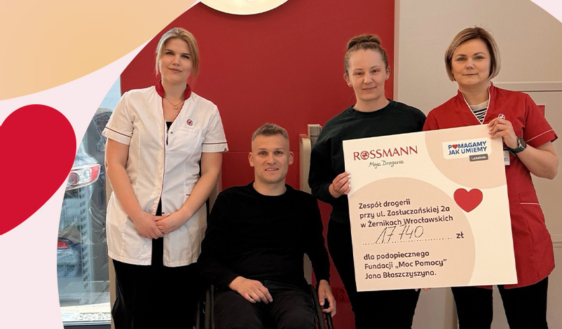 Pomagamy jak umiemy w Żernikach Wrocławskich: ponad 17 000 zł dla podopiecznego Fundacji „Moc Pomocy” 