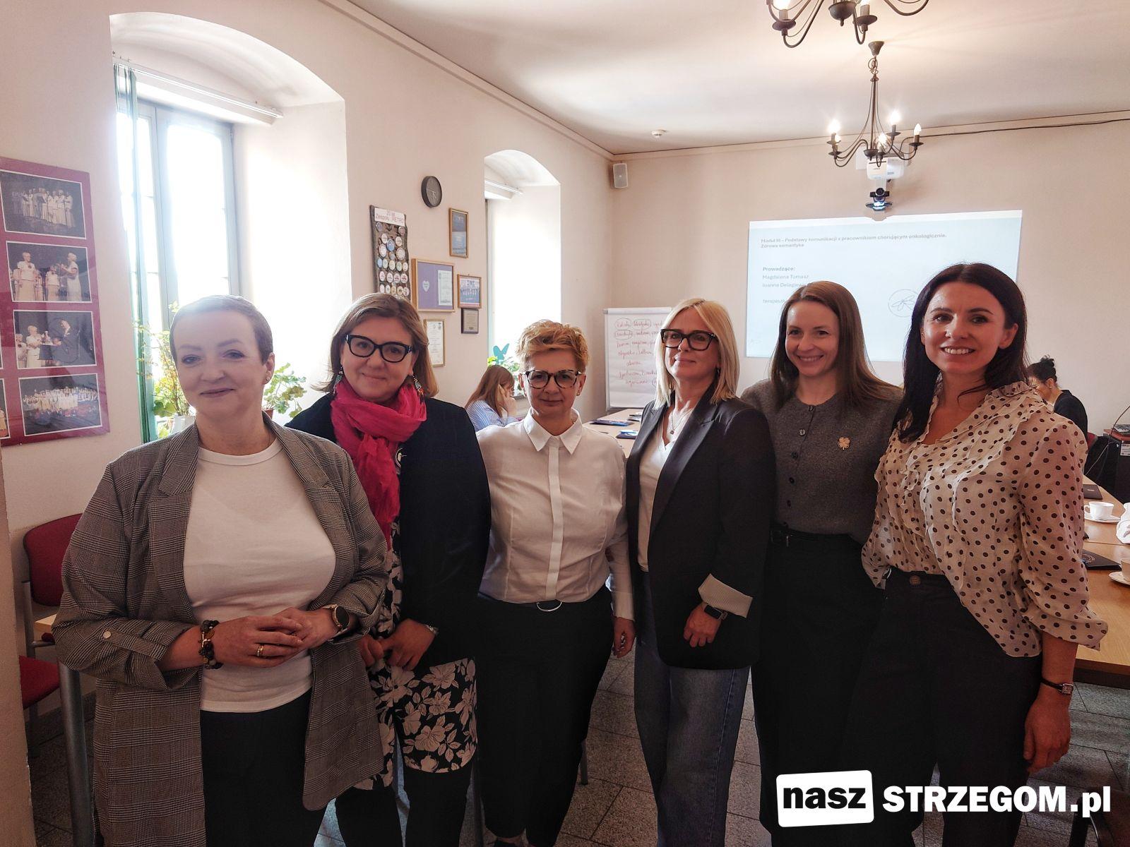 Warsztaty o wsparciu osób po chorobie onkologicznej w Strzegomiu [FOTO] 
