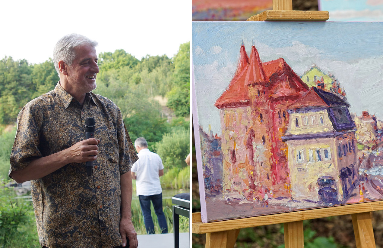 Mistrz głębi kolorów Andrzej Korzec ponownie odwiedzi Strzegom 