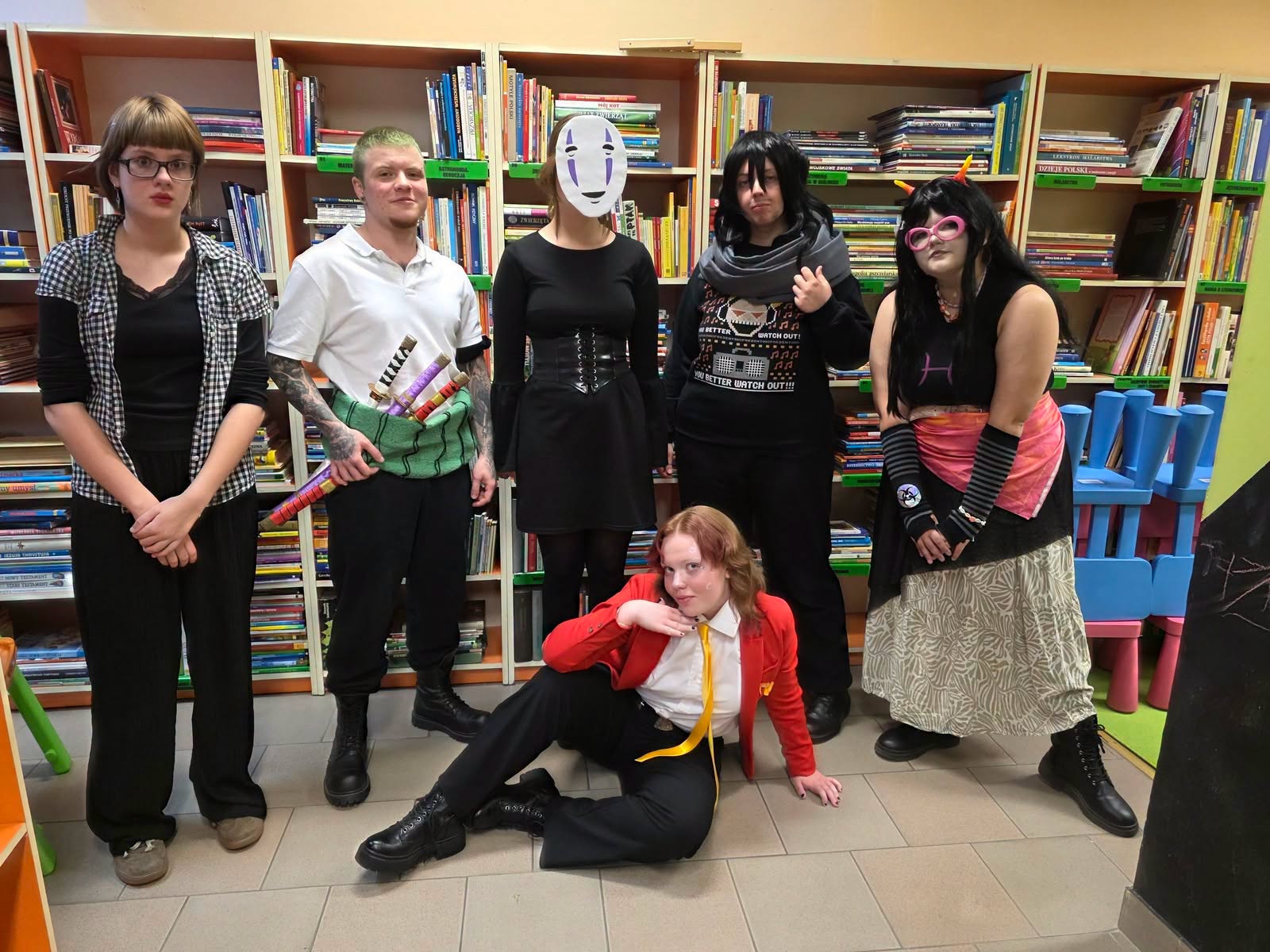 Manga, anime i cosplay. Noc Bibliotek w Strzegomiu przyciągnęła fanów japońskiej popkultury [FOTO] 