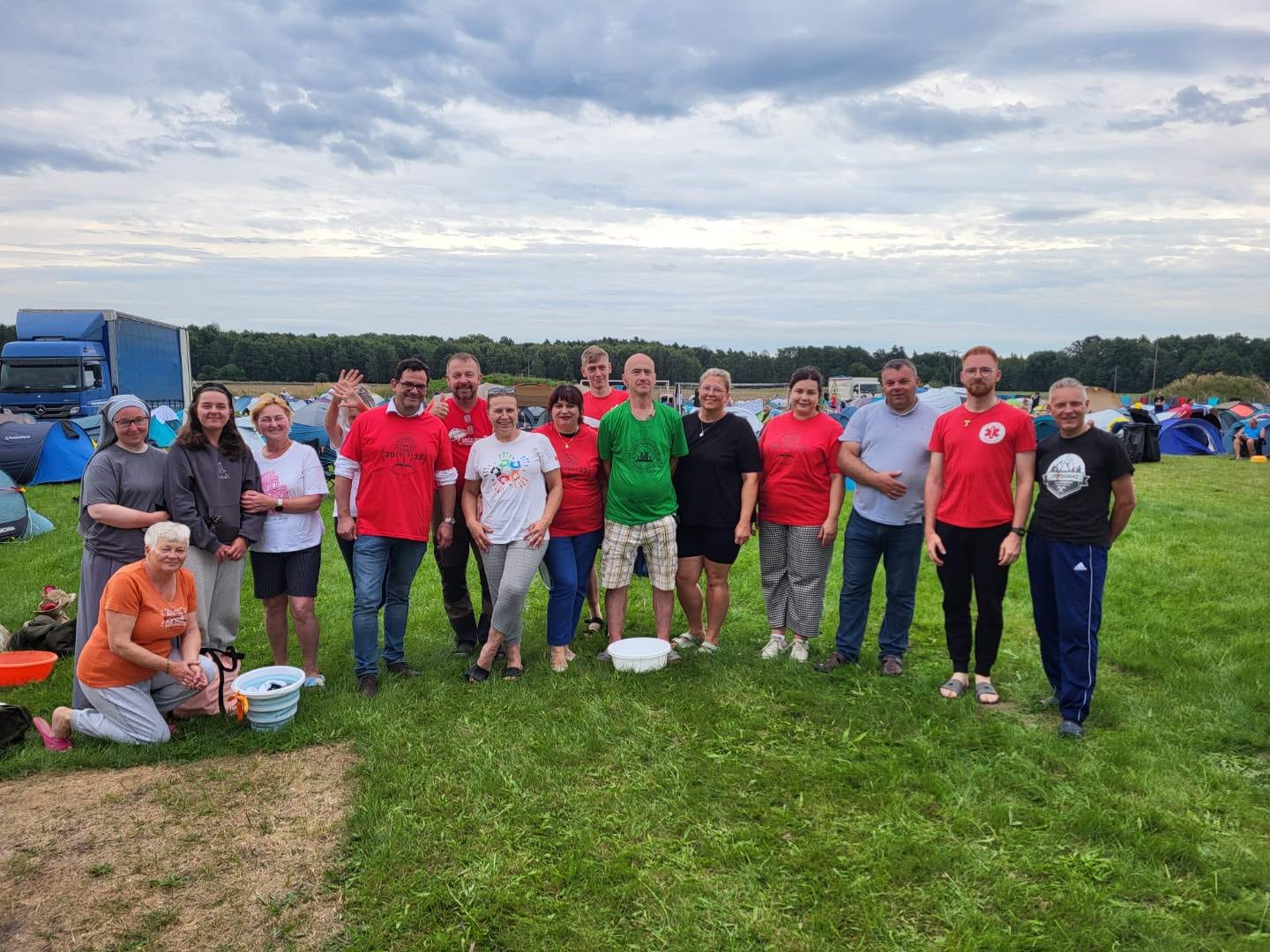 Delegacja z gminy Strzegom odwiedziła pielgrzymów w drodze na Jasną Górę [FOTO] 