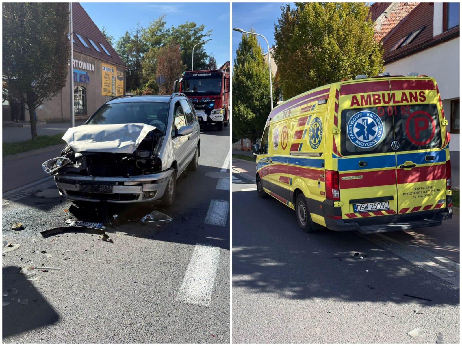 Zderzenie dwóch aut na ul. Szarych Szeregów. Na szczęście bez poważnych obrażeń [FOTO] 