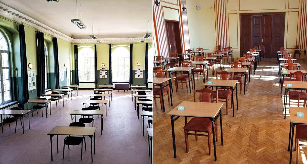 Rozpoczęły się matury. 116 osób przystąpiło do egzaminów w Strzegomiu [FOTO] 