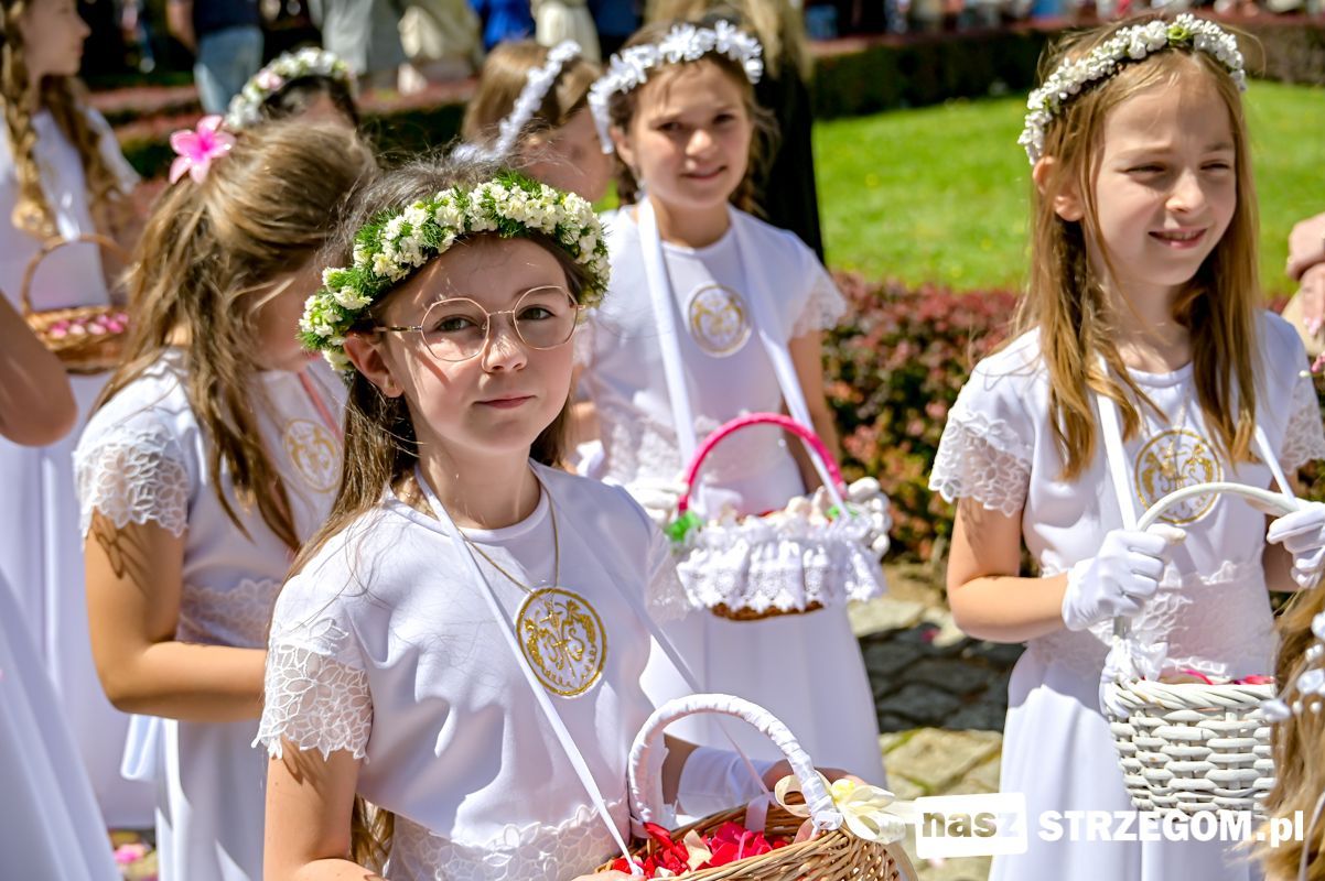 Uroczysta procesja wiernych przeszła ulicami Strzegomia [FOTO] 