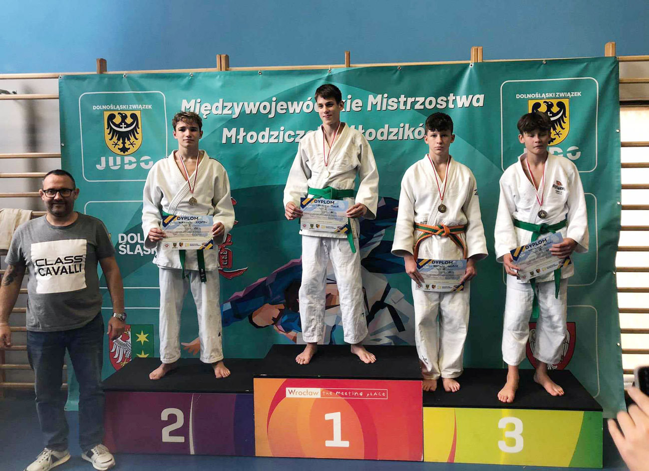 Leopold Bartosik i Oliwier Kubanek będą reprezentować Strzegom na mistrzostwach Polski w judo 