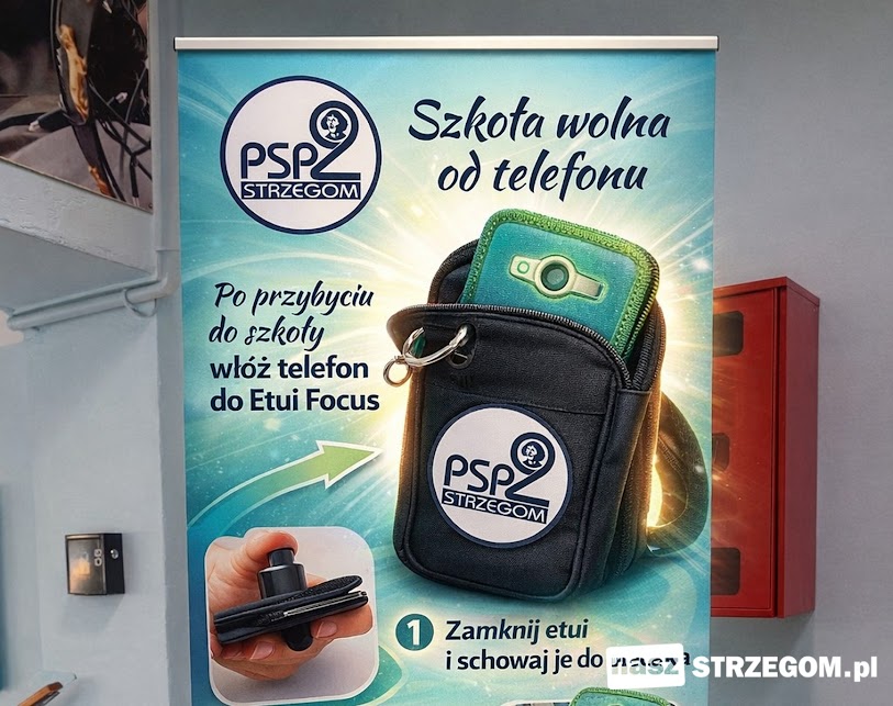 Bez telefonów na lekcjach w PSP nr 2 w Strzegomiu. Zamiast smartfonów uczniowie uczą się relacji społecznych. 