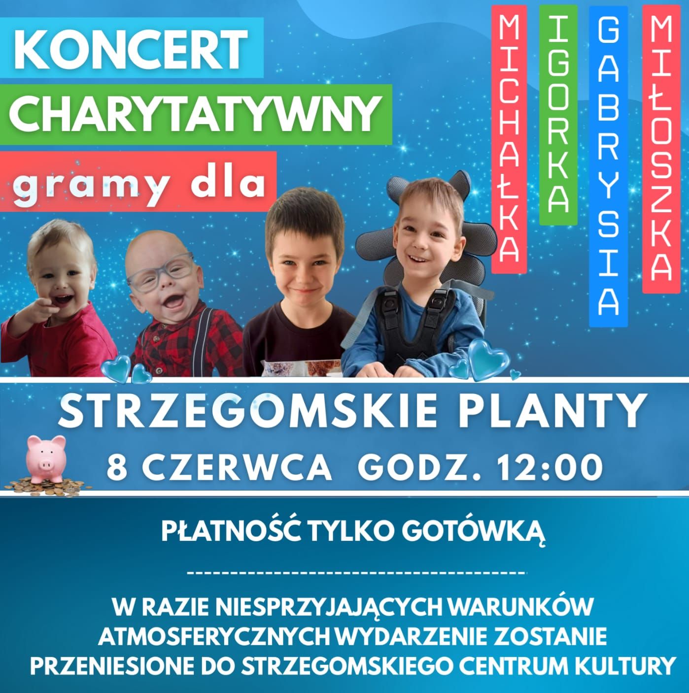 Wolontariusze mobilizują siły. W niedzielę zagrają dla czwórki małych mieszkańców gminy 