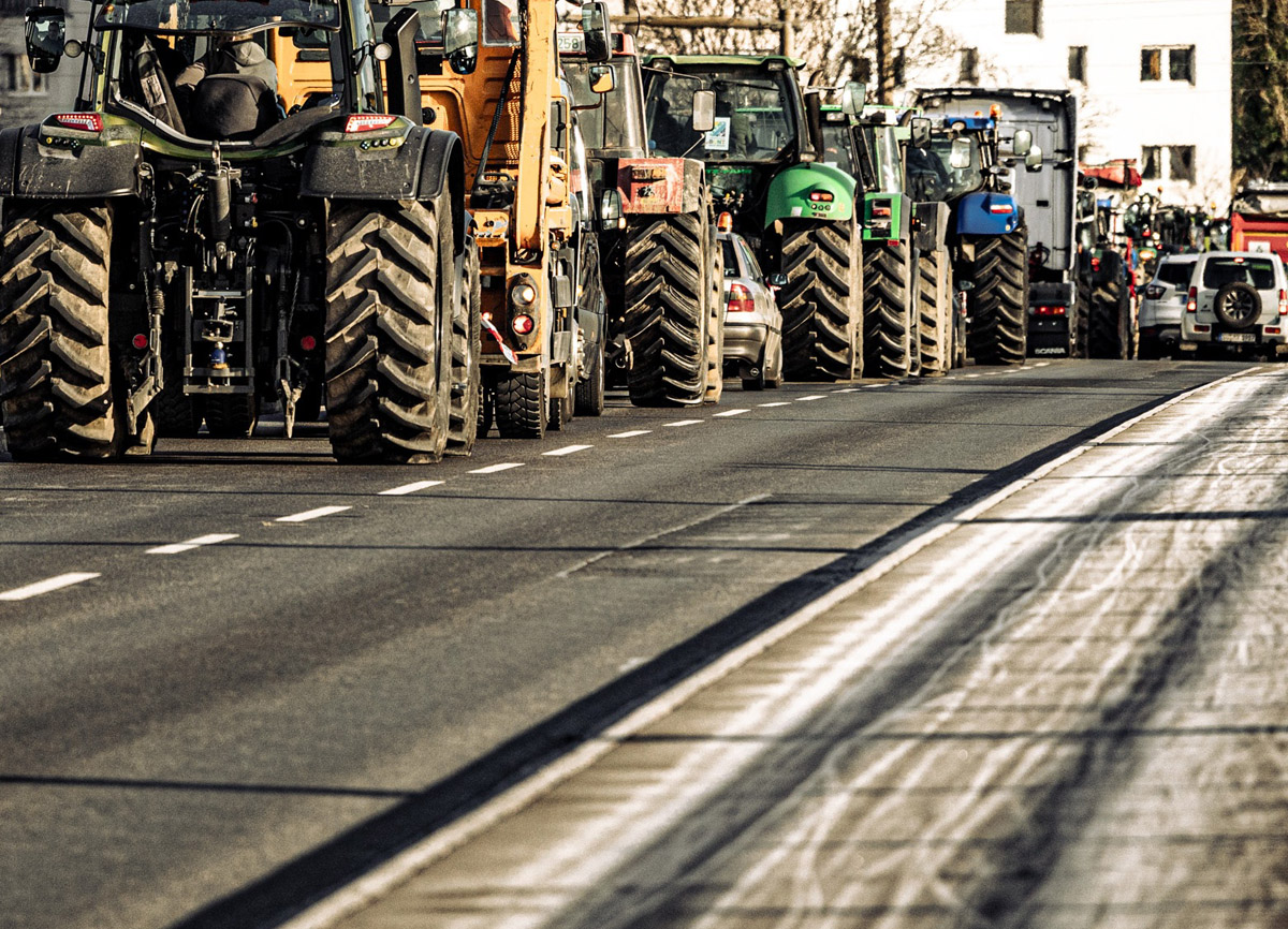 W środę będą protestować rolnicy. Oznacza to utrudnienia na drodze Strzegom-Dobromierz 