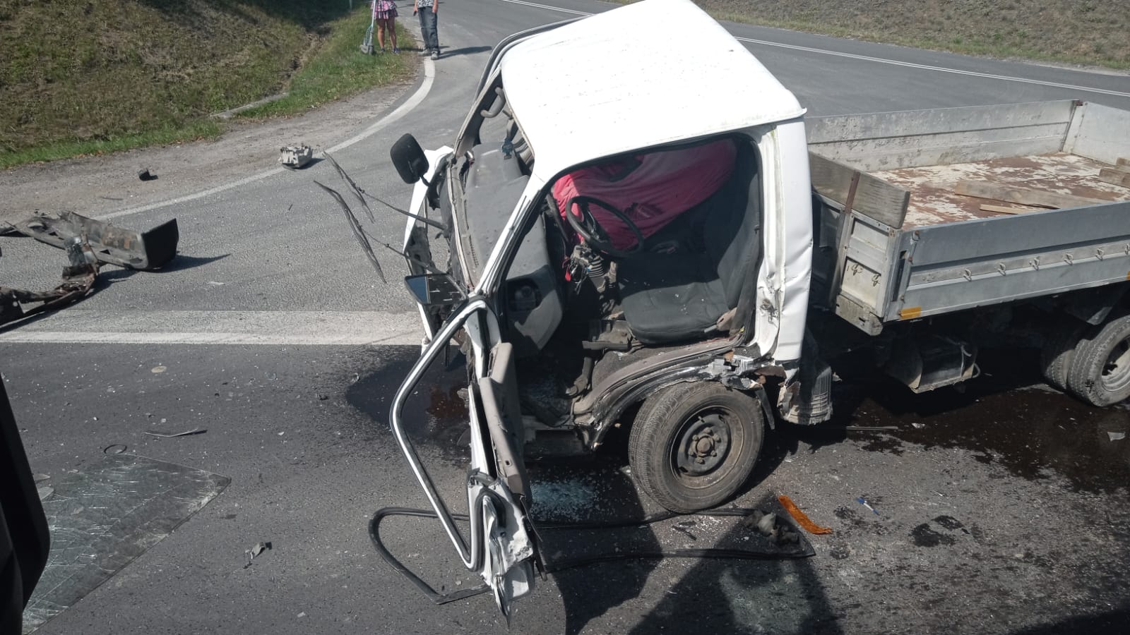 Strzegom: Wypadek drogowy na krajowej „piątce”- są poszkodowani.  