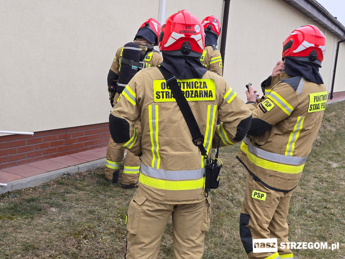 Poranna akcja służb na terenie centrum handlowego w Strzegomiu [FOTO] 