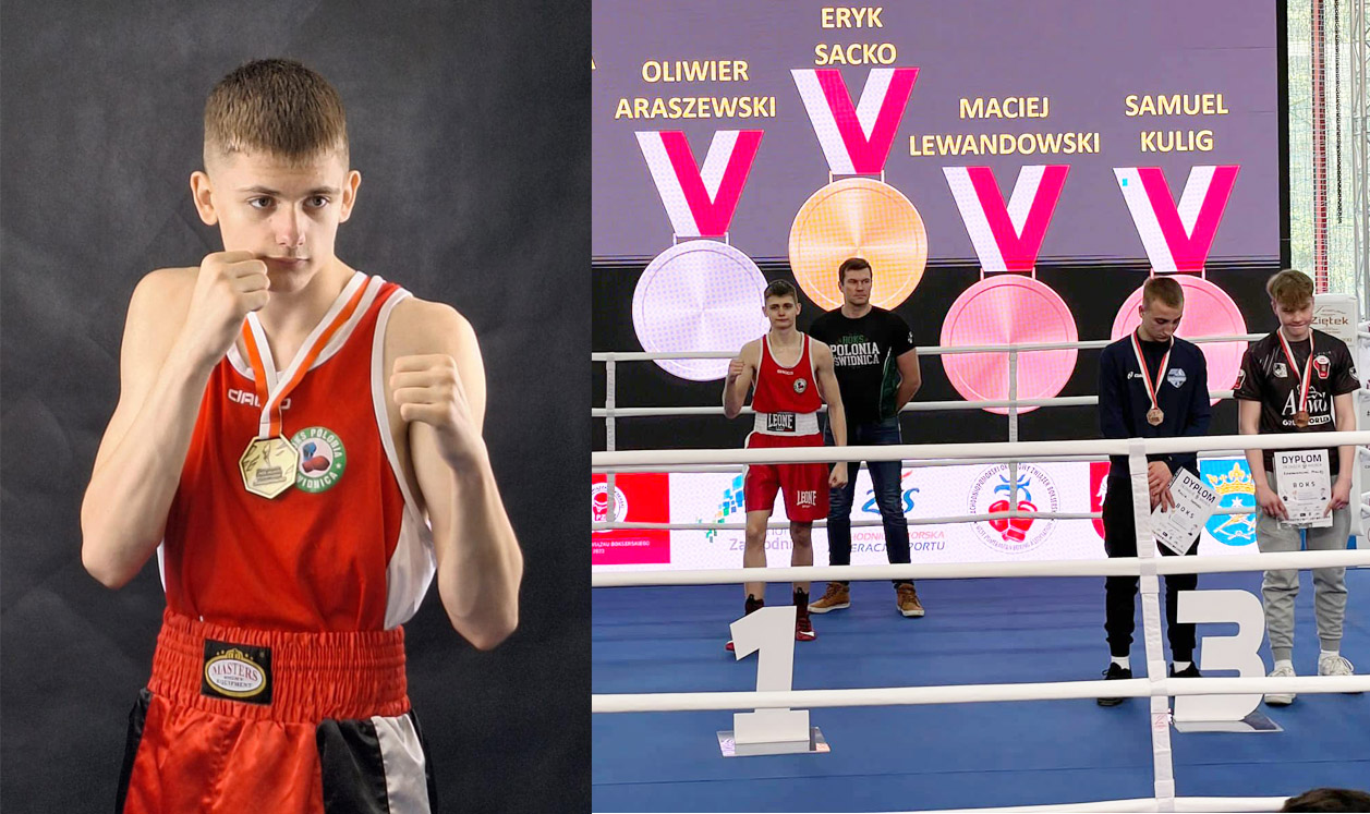 Strzegomianin, Eryk Sacko został mistrzem Polski [FOTO] 