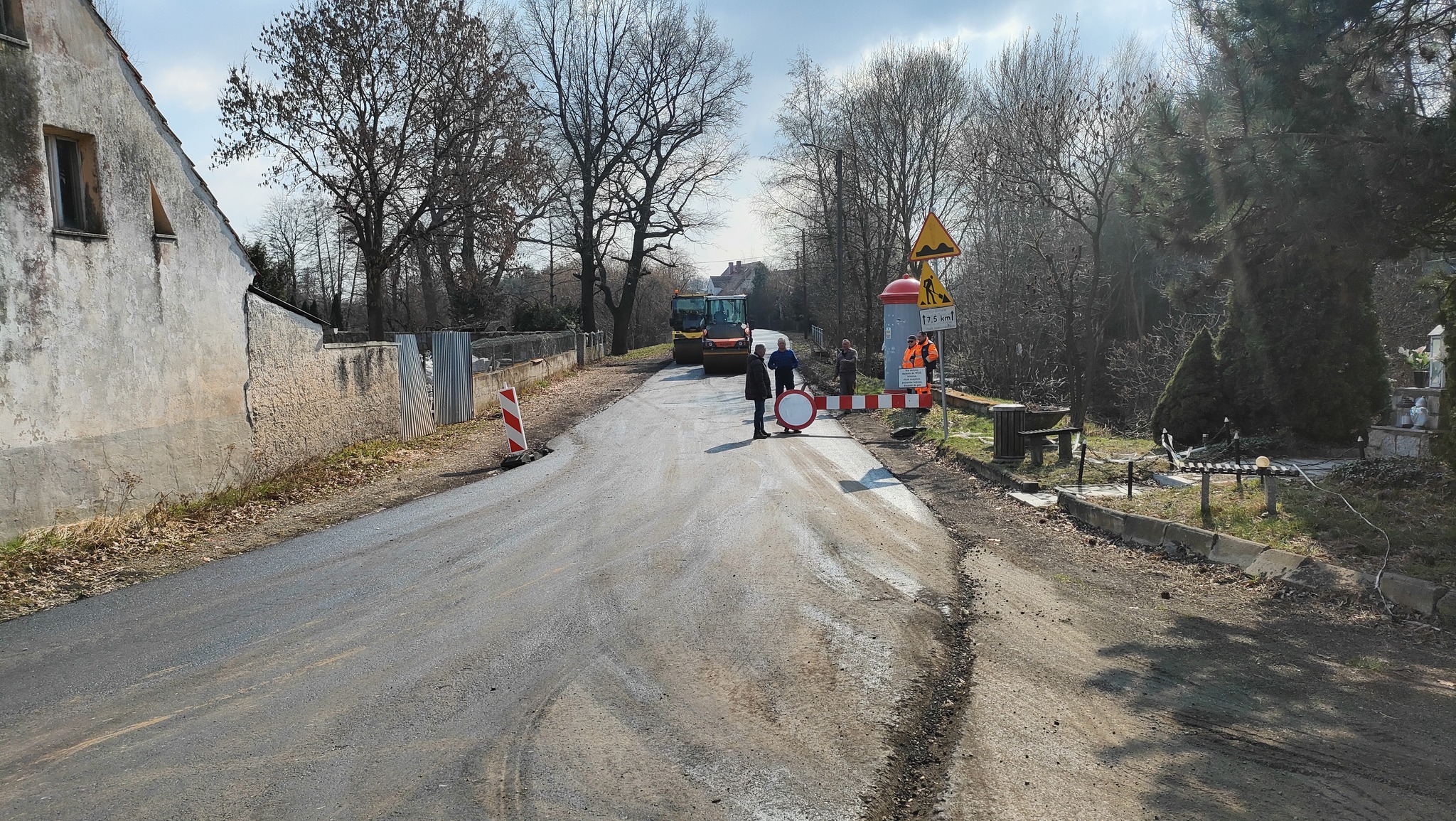 Remont i utrudnienia na drodze powiatowej Stawiska-Olszany 