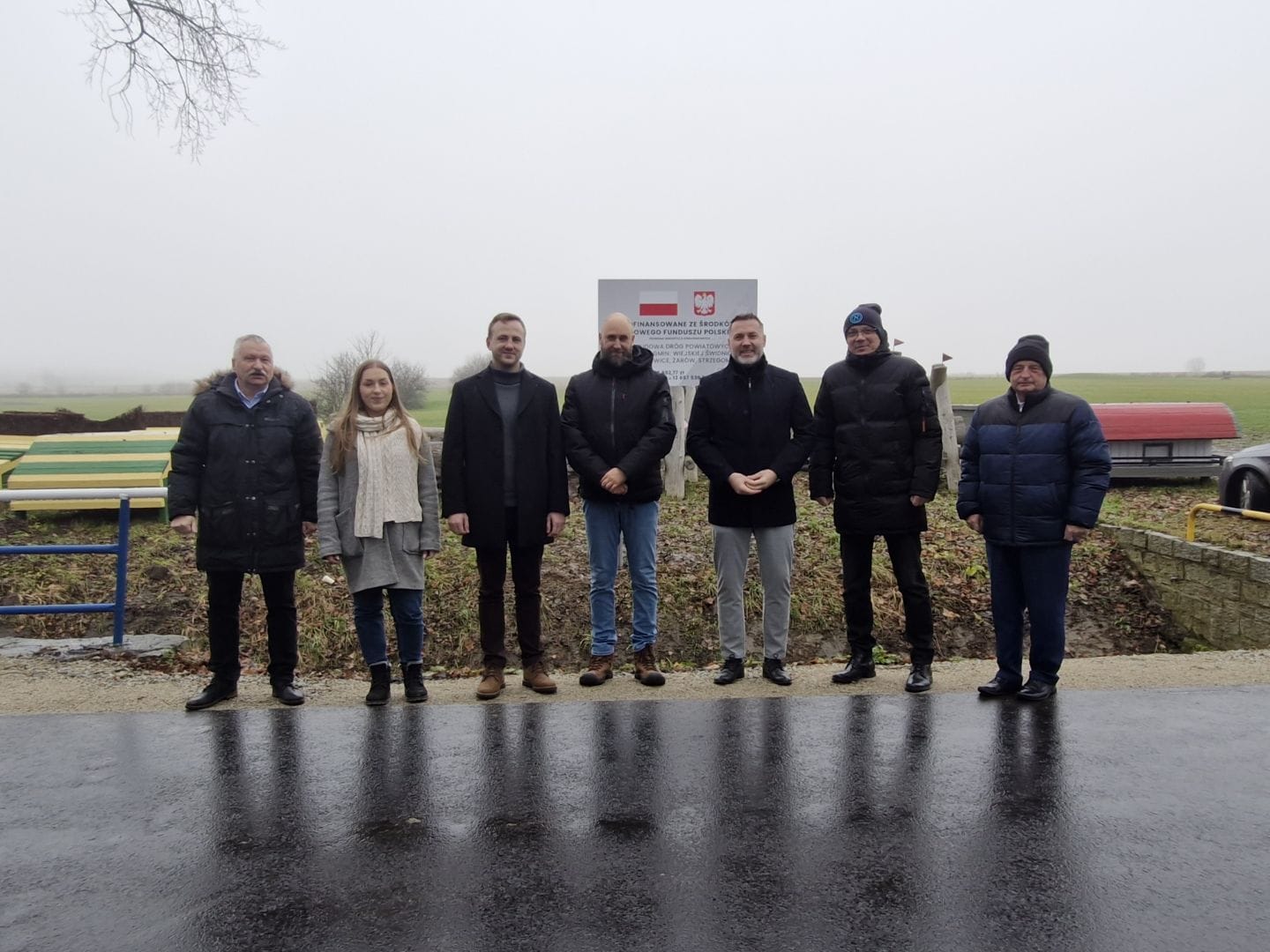 Droga Morawa-Przyłęgów jest już przejezdna [FOTO] 