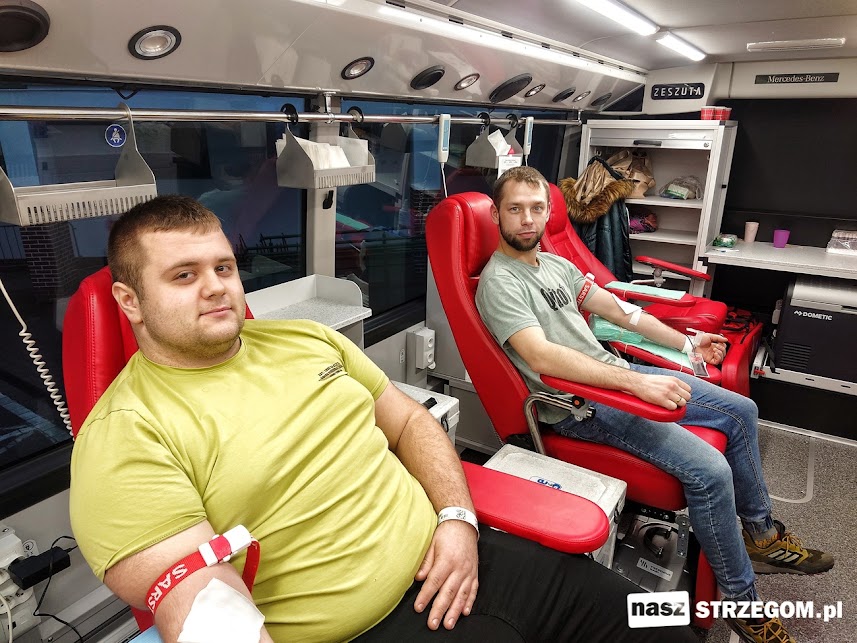Blisko 100  litrów krwi oddali strzegomscy wolontariusze w 2025 roku [FOTO] 