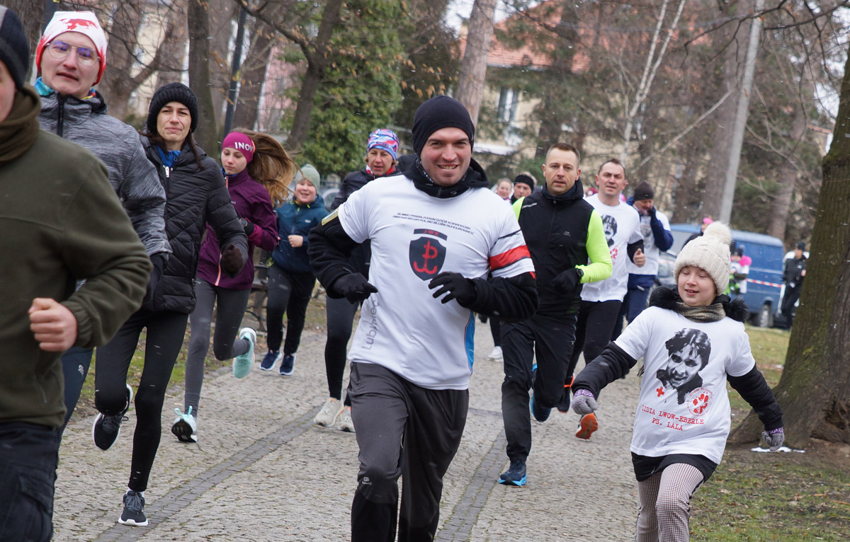 Pobiegli Tropem Wilczym upamiętniając Żołnierzy Wyklętych [FOTO] 