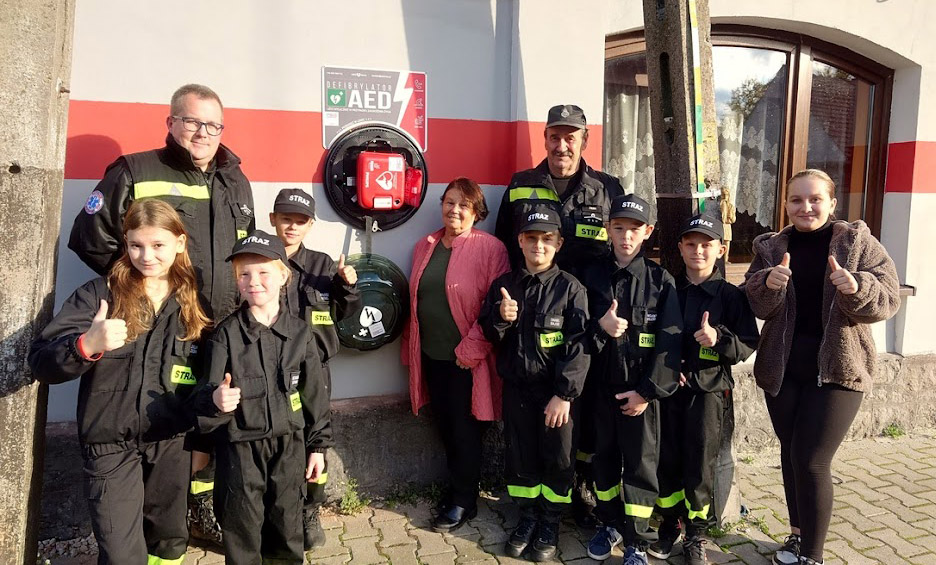 Ochotnicza Straż Pożarna w Olszanach rośnie w siłę 