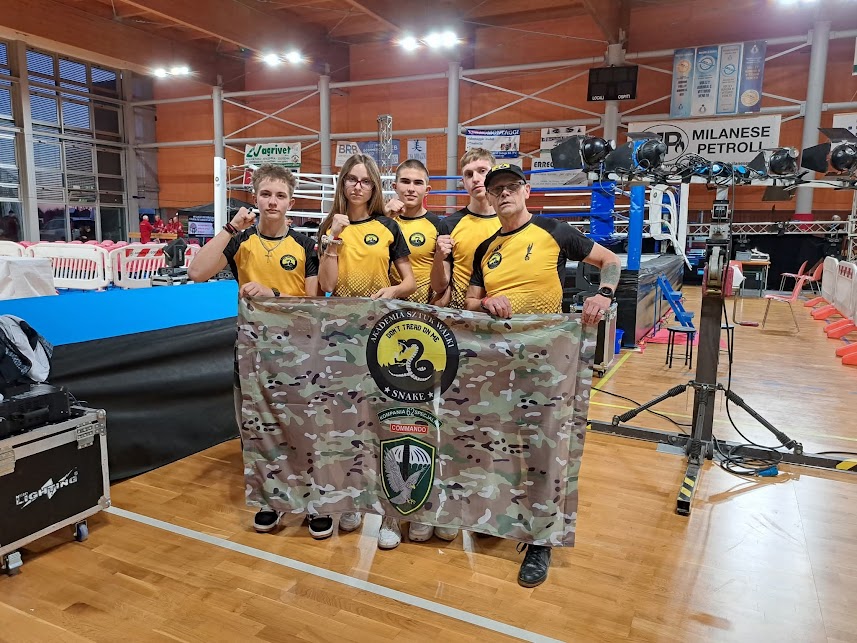 Złoty weekend Akademii Sztuk Walki „Snake” na Mistrzostwach Europy WKA w Wenecji [FOTO] 