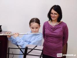 Orkiestra dęta w Strzegomiu pod batutą Anny Mondry 