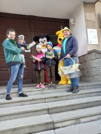 Bajkowe postaci odwiedziły ukraińskie dzieci [FOTO]